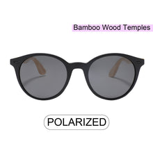 Load image into Gallery viewer, Glendale 1056-1 Classic Round Polarized Tinted Sunglasses Gray