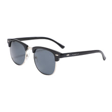 Load image into Gallery viewer, Fulton St 1608-1 Clubmaster Sunglasses Tinted Black