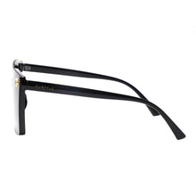 Load image into Gallery viewer, Paris 201115-1 Square Oversized Tinted Sunglasses Black