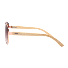 Load image into Gallery viewer, Purpyle Beverly Hills 2040-2 Aviator Tinted Sunglasses Brown 3