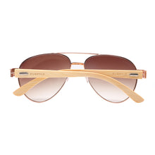 Load image into Gallery viewer, Purpyle Beverly Hills 2040-2 Aviator Tinted Sunglasses Brown 5