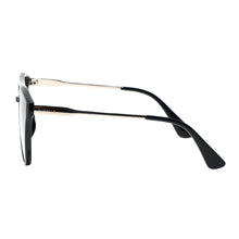 Load image into Gallery viewer, Diana 2133-1 Oversized Cat Eye Tinted Sunglasses Black