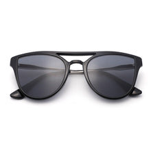 Load image into Gallery viewer, Diana 2133-1 Oversized Cat Eye Tinted Sunglasses Black
