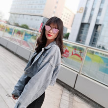 Load image into Gallery viewer, Santa C 2143M-10 Classic Mirrored Reflective Sunglasses Pink