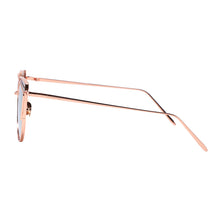 Load image into Gallery viewer, Selma 2202M-10 Round Rectangular Polarized Mirrored Reflective Sunglasses Rose