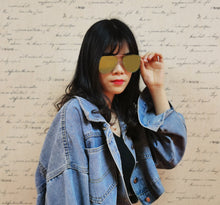 Load image into Gallery viewer, Paradise 2204M-10 Aviator Mirrored Sunglasses Beige