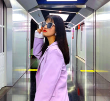 Load image into Gallery viewer, Jupiter 2302-14 Oversized Classic Tinted Sunglasses Black