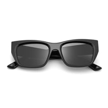 Load image into Gallery viewer, Miami 2309-1 Rectangular Cat Eye Polarized Tinted Sunglasses Black