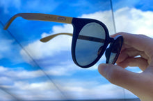 Load image into Gallery viewer, Los Angeles 319-1 WFR Classic Round Tinted Sunglasses Black