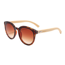 Load image into Gallery viewer, Purpyle Los Angeles 319-7 WFR Classic Round Tinted Sunglasses Brown 5