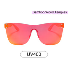 Load image into Gallery viewer, Odessa 323M-5 Classic Frameless Mirrored Sunglasses Orange
