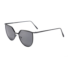 Load image into Gallery viewer, Vista 3459-1 Frameless Square Rounded Bottom Tinted Sunglasses Black