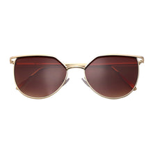 Load image into Gallery viewer, Vista 3459-2 Square Rounded Bottom Tinted Sunglasses Brown