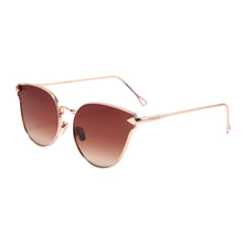 Load image into Gallery viewer, Covina 3461-2 Cat Eye Tinted Sunglasses Brown Women's