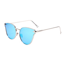 Load image into Gallery viewer, Covina 3461M-4 Cat Eye Mirrored Sunglasses Blue