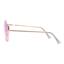 Load image into Gallery viewer, Bleecker St 3465-7 Aviator Tinted Sunglasses Pink