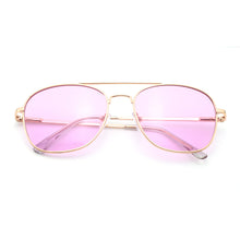 Load image into Gallery viewer, Bleecker St 3465-7 Aviator Tinted Sunglasses Pink