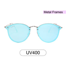 Load image into Gallery viewer, Rocklin 3481M-4 Classic Mirrored Reflective Sunglasses Blue