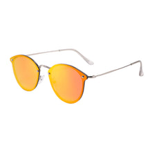 Load image into Gallery viewer, Rocklin 3481M-5 Classic Mirrored Reflective Sunglasses Fire Red