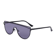 Load image into Gallery viewer, Seaside 3485-1 Shield Mirrored Sunglasses Black