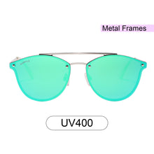 Load image into Gallery viewer, Rocklin 3487M-1 Classic Mirrored Reflective Sunglasses Green