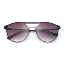 Load image into Gallery viewer, Richmond 3589-3 Double Bridge Aviator Tinted Sunglasses Brown Purple Gradient