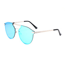 Load image into Gallery viewer, Richmond 3589M-4 Double Bridge Aviator Mirrored Sunglasses Blue