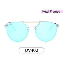 Load image into Gallery viewer, Richmond 3589M-4 Double Bridge Aviator Mirrored Sunglasses Blue