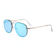Load image into Gallery viewer, Bleecker St 3645M-4 Aviator Mirrored Reflective Sunglasses Blue