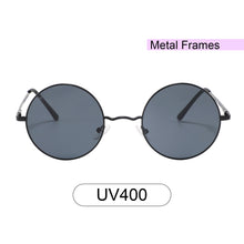 Load image into Gallery viewer, Pacific 3651-1 Round PC Lens Tinted Sunglasses Black