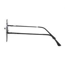 Load image into Gallery viewer, Pacific 3651-1 Round PC Lens Tinted Sunglasses Black