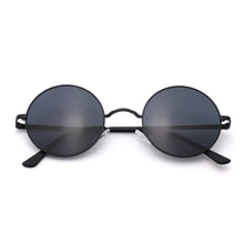 Load image into Gallery viewer, Pacific 3651-1 Round PC Lens Tinted Sunglasses Black