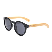 Load image into Gallery viewer, Marina Bay 4023-1 Classic Round Tinted Sunglasses Black