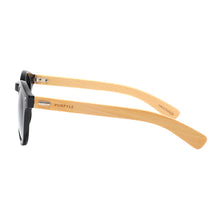 Load image into Gallery viewer, Marina Bay 4023-1 Classic Round Tinted Sunglasses Black