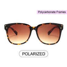 Load image into Gallery viewer, Venus 4378-2 Classic Polarized Tinted Sunglasses Tortoise Brown