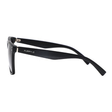 Load image into Gallery viewer, Weston 4379-3 Classic Square Polarized Tinted Sunglasses Black