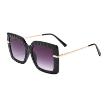 Load image into Gallery viewer, Houston 5805-3 Square Oversized Tinted Sunglasses Purple Gradient
