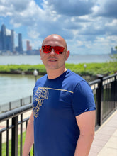 Load image into Gallery viewer, Sacramento 317M-5 WFR Classic Mirrored Sunglasses Red