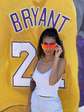 Load image into Gallery viewer, Odessa 323M-5 Classic Frameless Mirrored Sunglasses Orange