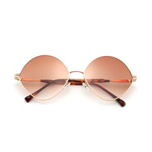 Load image into Gallery viewer, Princeton S3015-2 Round Tinted Sunglasses Brown Gradient