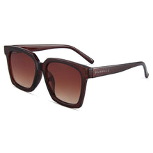 Load image into Gallery viewer, Paige 1683-2 Oversized Square Polarized Tinted Sunglasses Brown