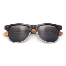 Load image into Gallery viewer, Ventura 1029-1 Clubmaster Polarized Tinted Sunglasses Gray
