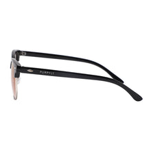 Load image into Gallery viewer, Fulton St 1608M-1 Clubmaster Mirrored Reflective Sunglasses Blue
