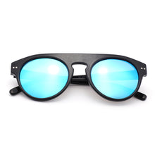 Load image into Gallery viewer, Manhattan 1687M-4 Classic Polarized Mirrored Sunglasses Blue
