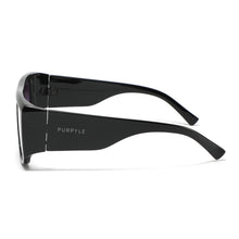 Load image into Gallery viewer, B. Raton 1955-1 Rectangular Polarized Tinted Sunglasses Purple
