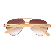 Load image into Gallery viewer, Purpyle Beverly Hills 2040-2 Aviator Tinted Sunglasses Brown 5
