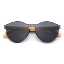 Load image into Gallery viewer, Purpyle Riverside 312-1 WFR Classic Round Tinted Sunglasses Black 4
