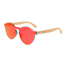 Load image into Gallery viewer, Purpyle Riverside 312M-5 Classic Round Mirrored Sunglasses Fire Red 2
