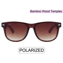 Load image into Gallery viewer, Purpyle Belmont 313W-2 WFR Classic Polarized Tinted Sunglasses Brown 1
