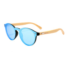 Load image into Gallery viewer, Los Angeles 319M-4 Classic Round Mirrored Sunglasses Blue
